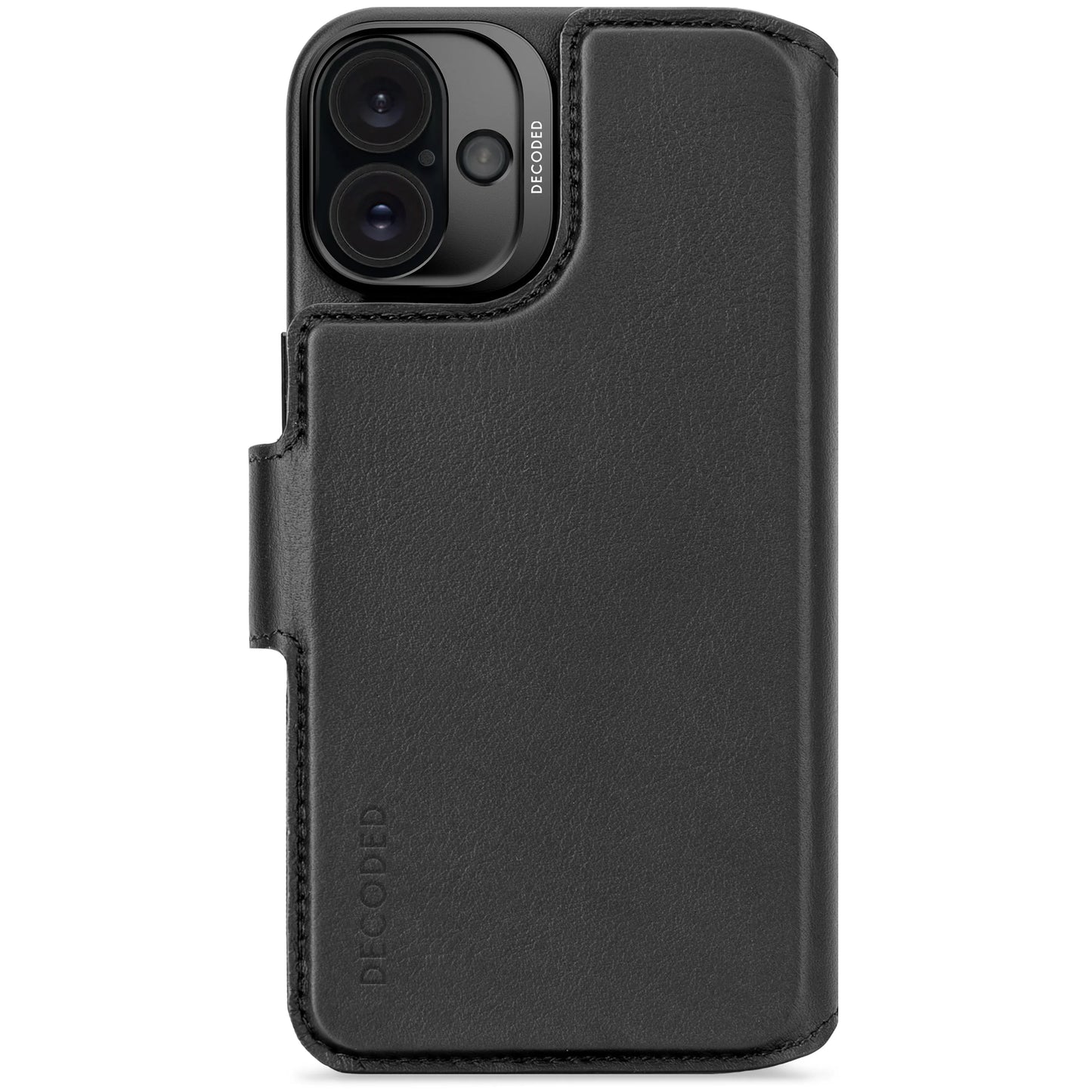 EOL Decoded Detachable Wallet voor iPhone 16 Plus - Zwart