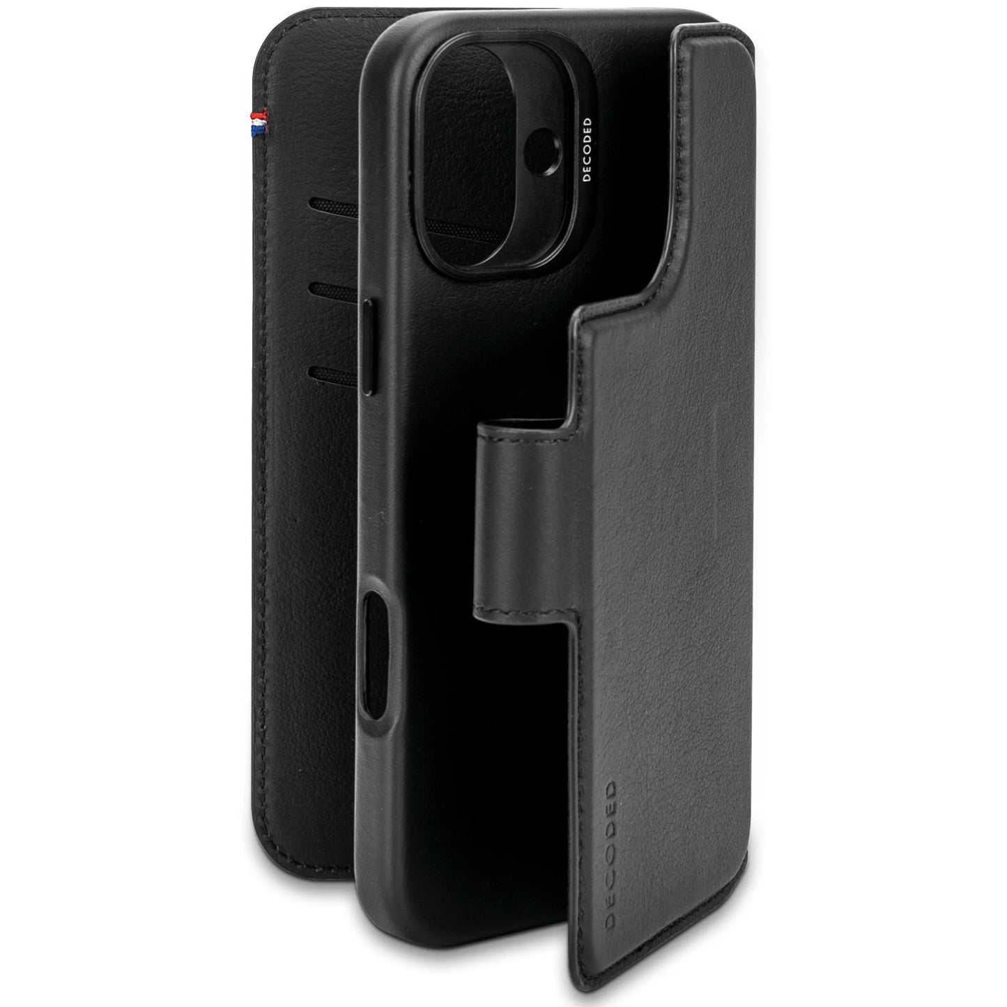 EOL Decoded Detachable Wallet voor iPhone 16 Plus - Zwart
