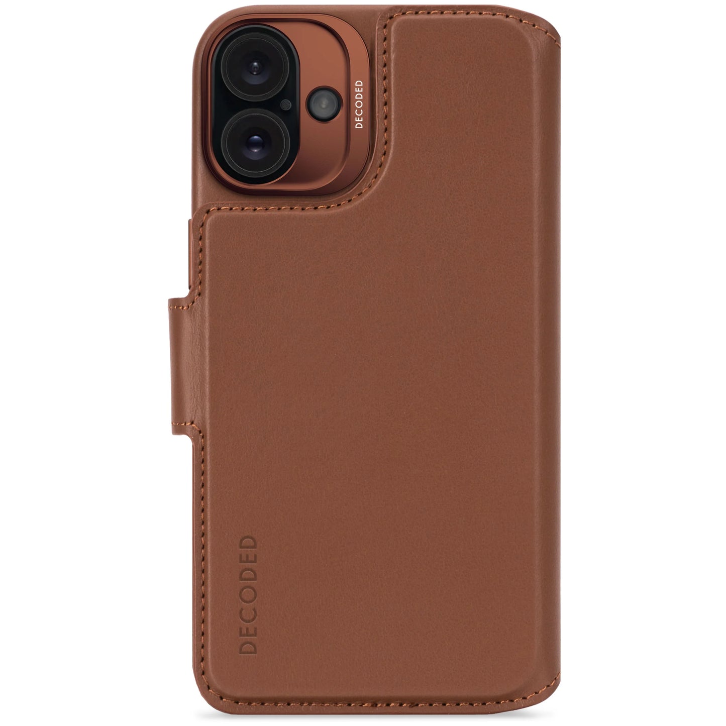 EOL Decoded Detachable Wallet voor iPhone 16 Plus - Brun