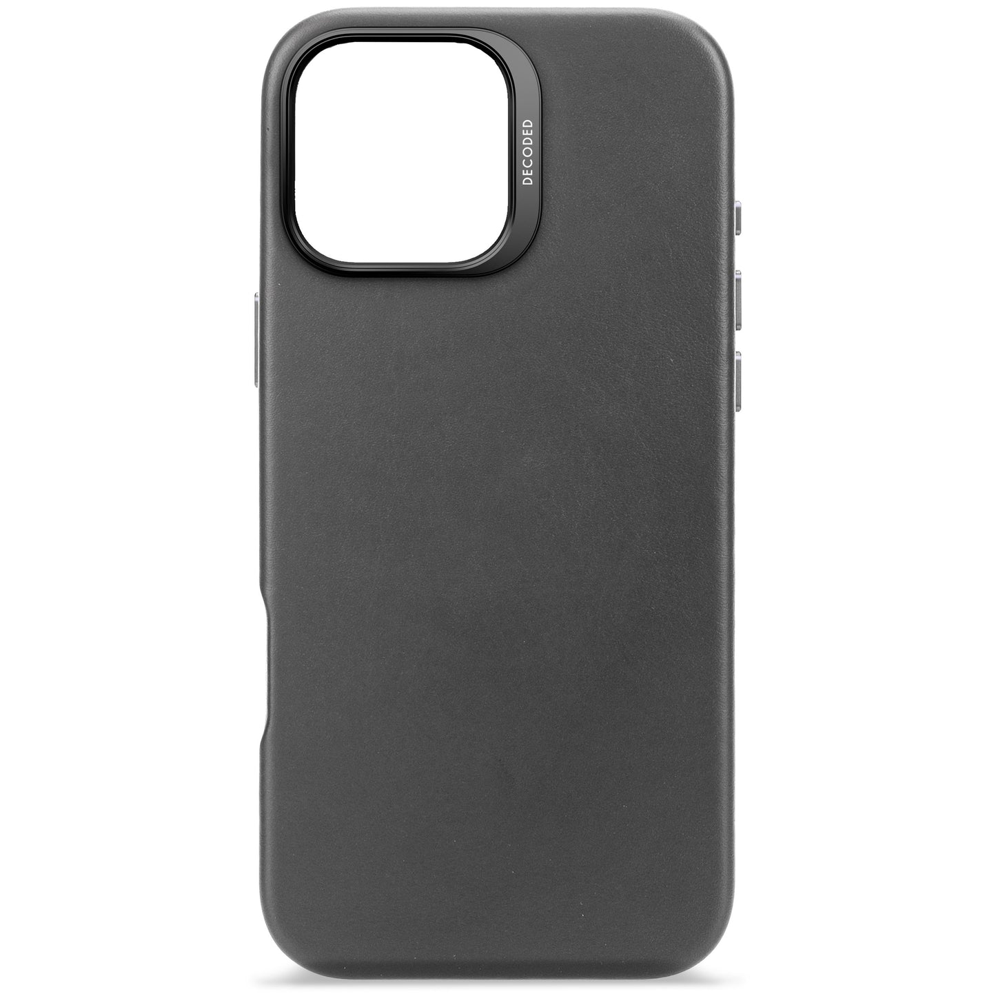 Decoded Leren hoesje voor iPhone 16 Pro Max - Zwart