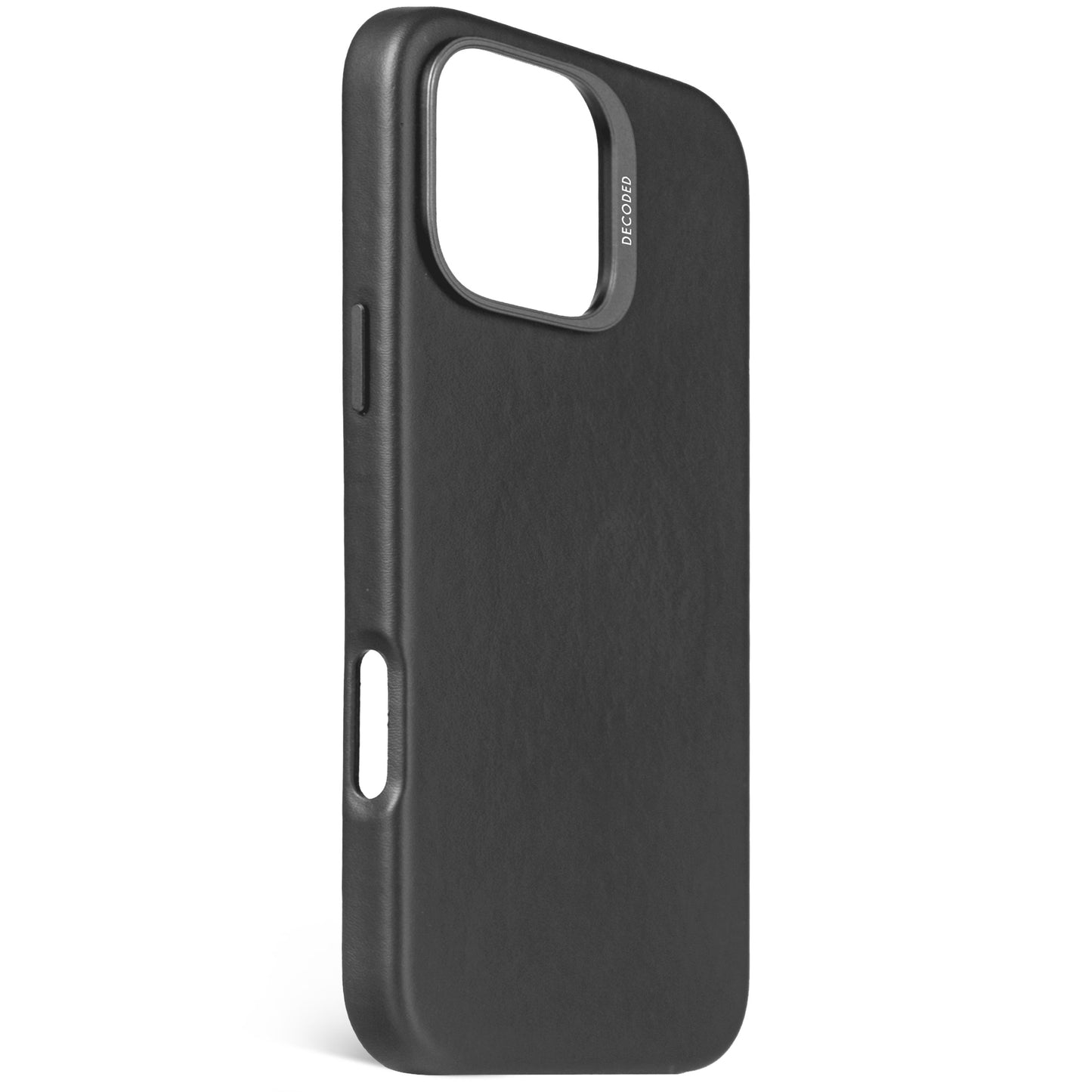 Decoded Leren hoesje voor iPhone 16 Pro Max - Zwart