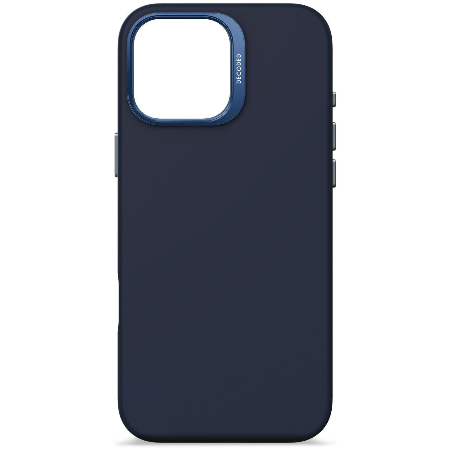 EOL Decoded Antimicrobial Silicone Backcover voor iPhone 16 Pro Max - Marineblauw