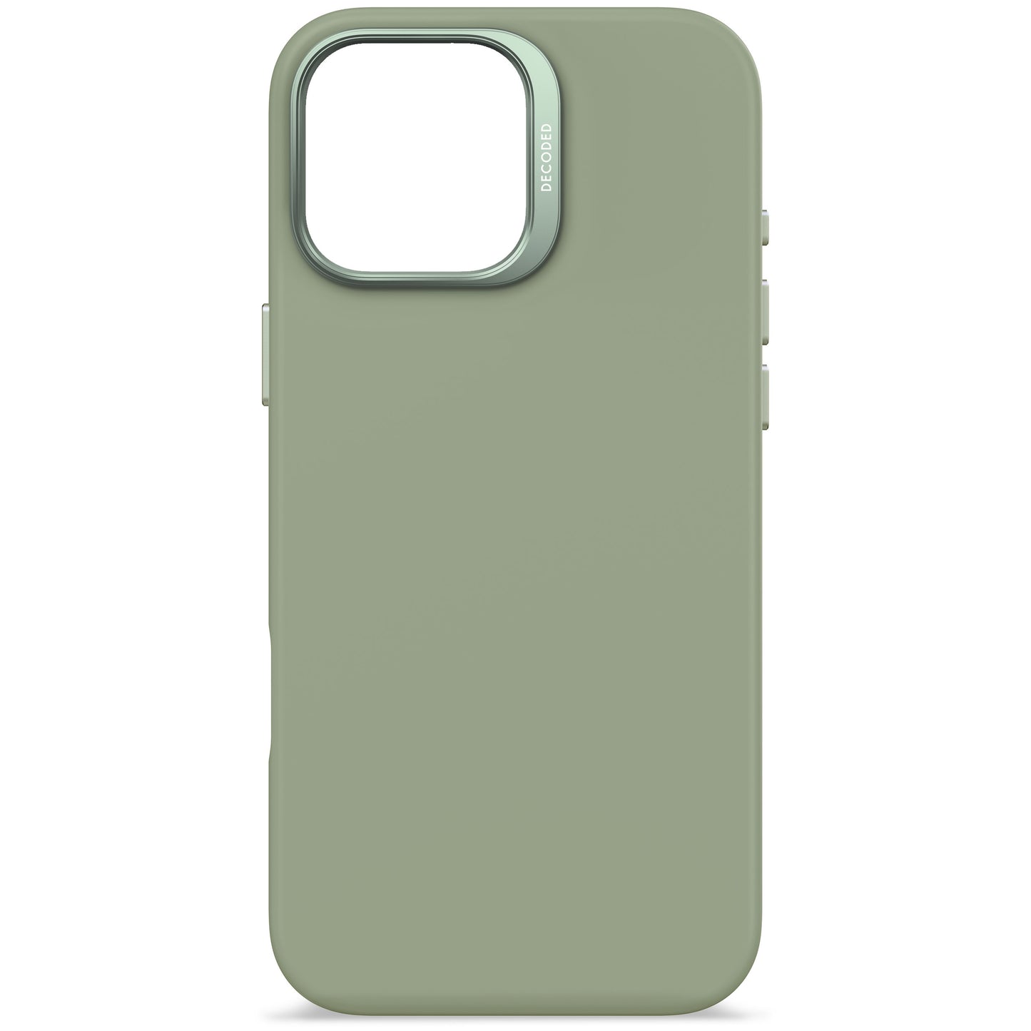 EOL Decoded Antimicrobial Silicone Backcover voor iPhone 16 Pro Max - Jade