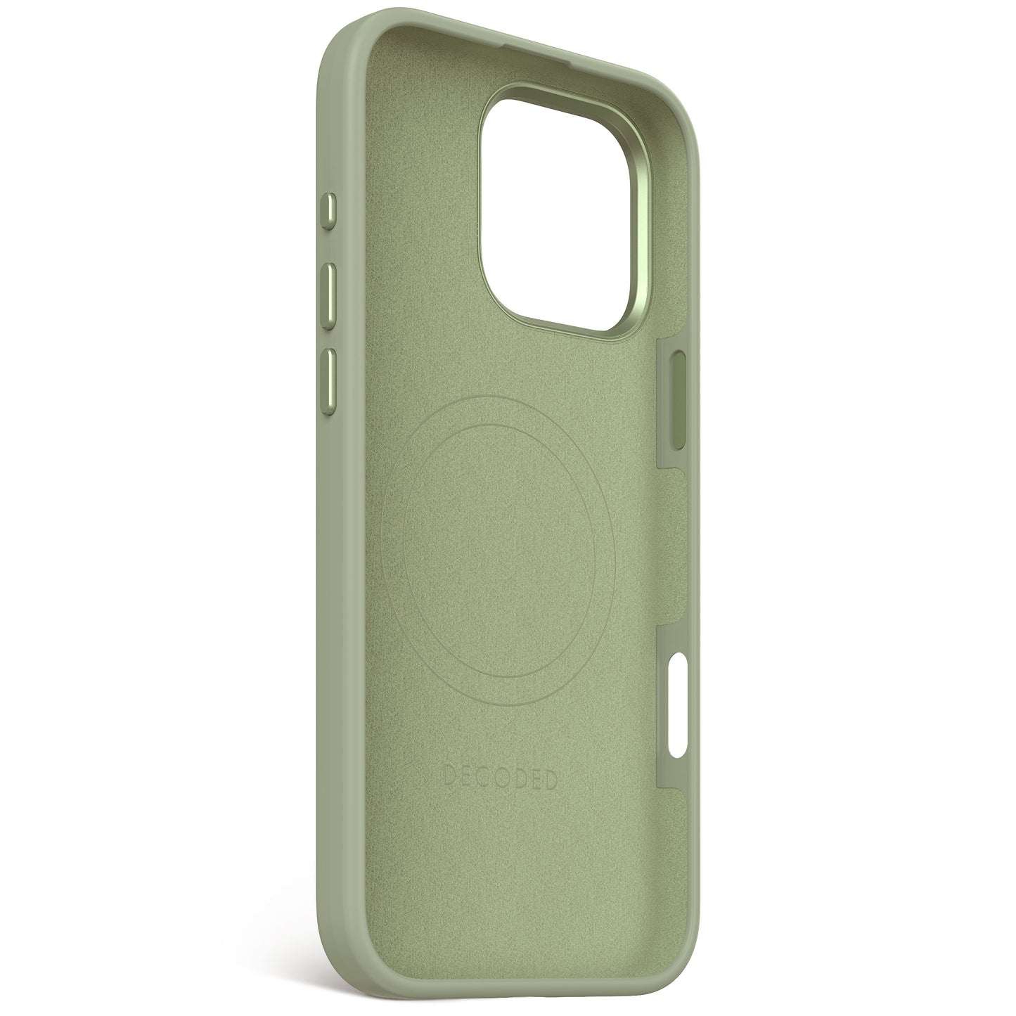 EOL Decoded Antimicrobial Silicone Backcover voor iPhone 16 Pro Max - Jade
