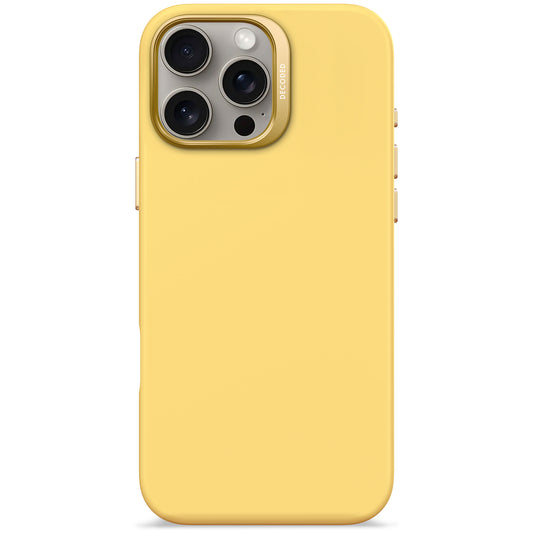 EOL Decoded Antimicrobial Silicone Backcover pour iPhone 16 Pro Max - Popcorn Jaune