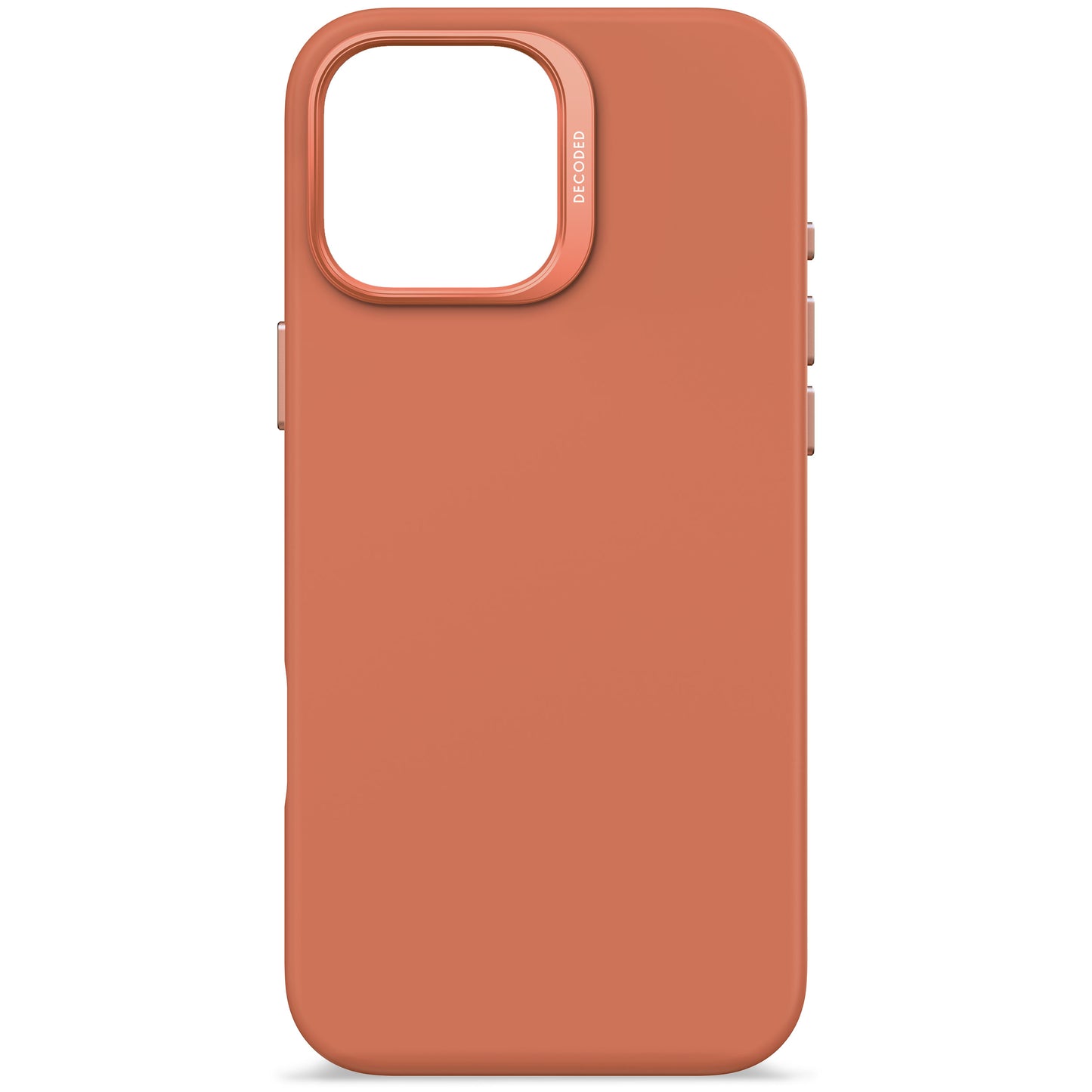 EOL Decoded Antimicrobial Silicone Backcover voor iPhone 16 Pro Max - Terra