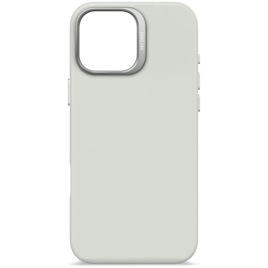 EOL Decoded Antimicrobial Silicone Backcover pour iPhone 16 Pro Max - Gris