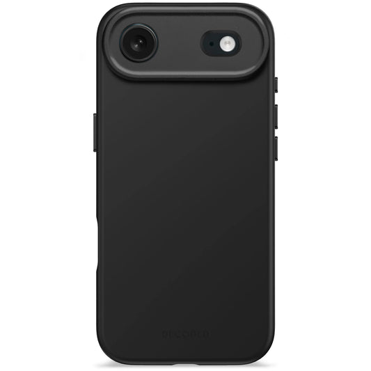 Decoded Antimicrobial Silicone Backcover voor iPhone Air - Phantom Zwart