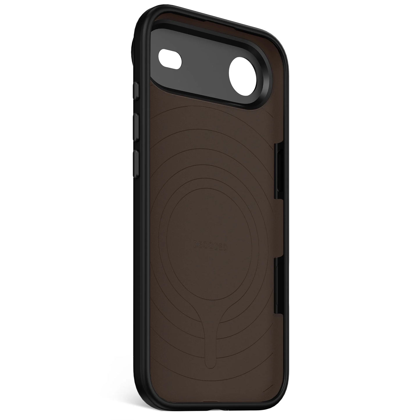 Decoded Antimicrobial Silicone Backcover pour iPhone Air - Phantom Noir