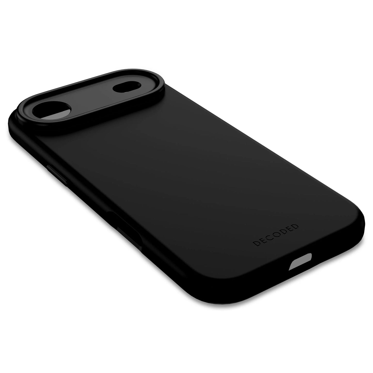 Decoded Antimicrobial Silicone Backcover pour iPhone Air - Phantom Noir