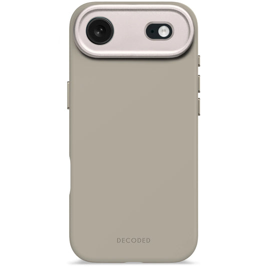 Decoded Antimicrobial Silicone Backcover voor iPhone Air - Soft Taupe