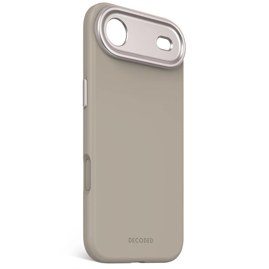 Decoded Antimicrobial Silicone Backcover voor iPhone Air - Soft Taupe