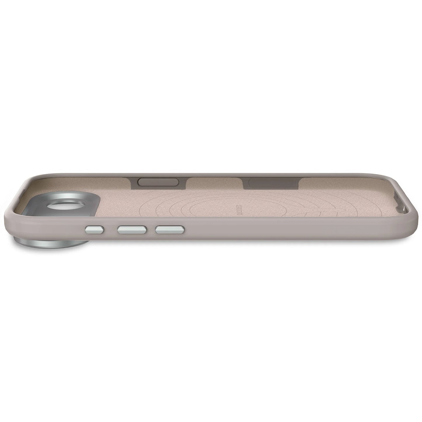 Decoded Antimicrobial Silicone Backcover voor iPhone Air - Soft Taupe