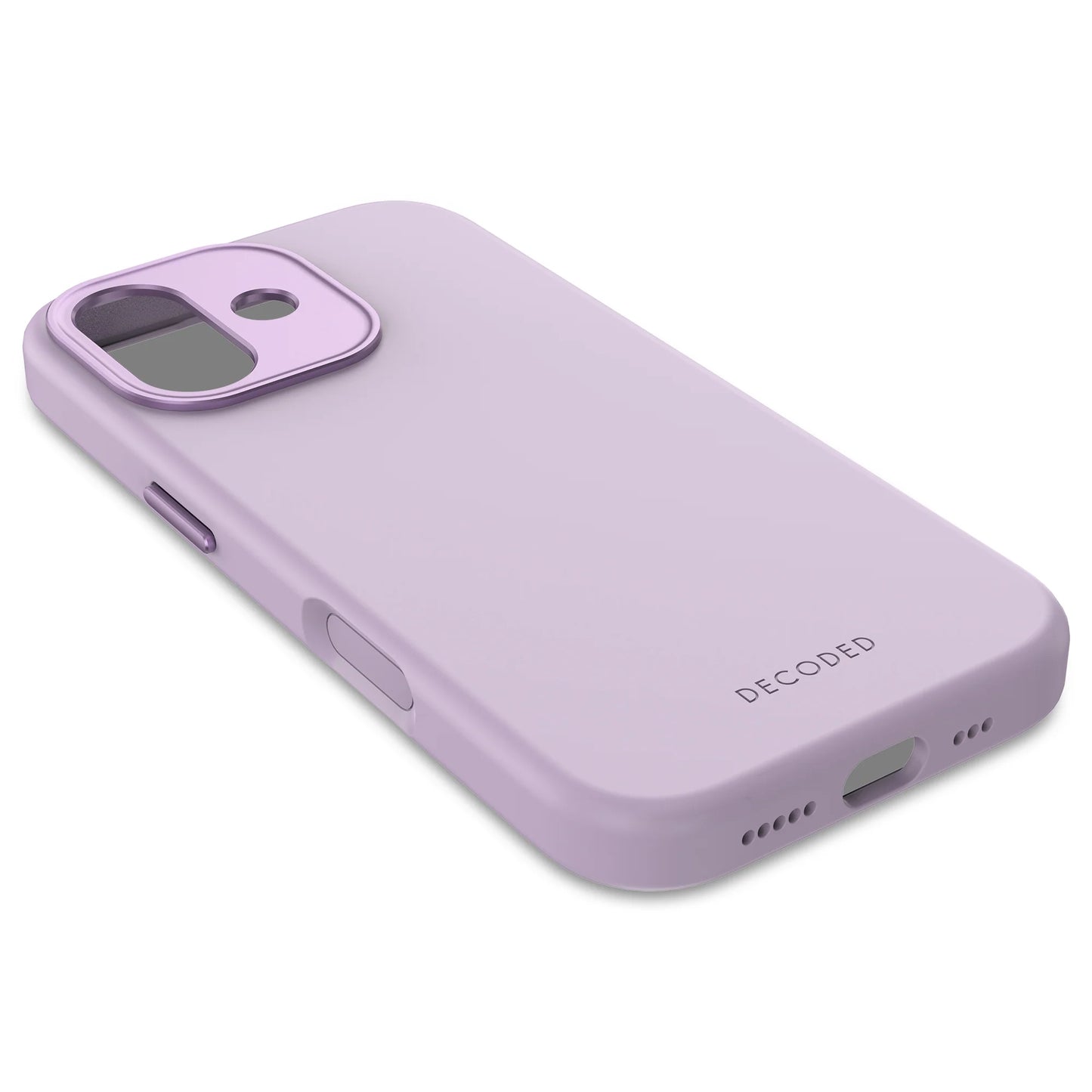 Decoded Antimicrobial Silicone Backcover voor iPhone 17 - Lavendel