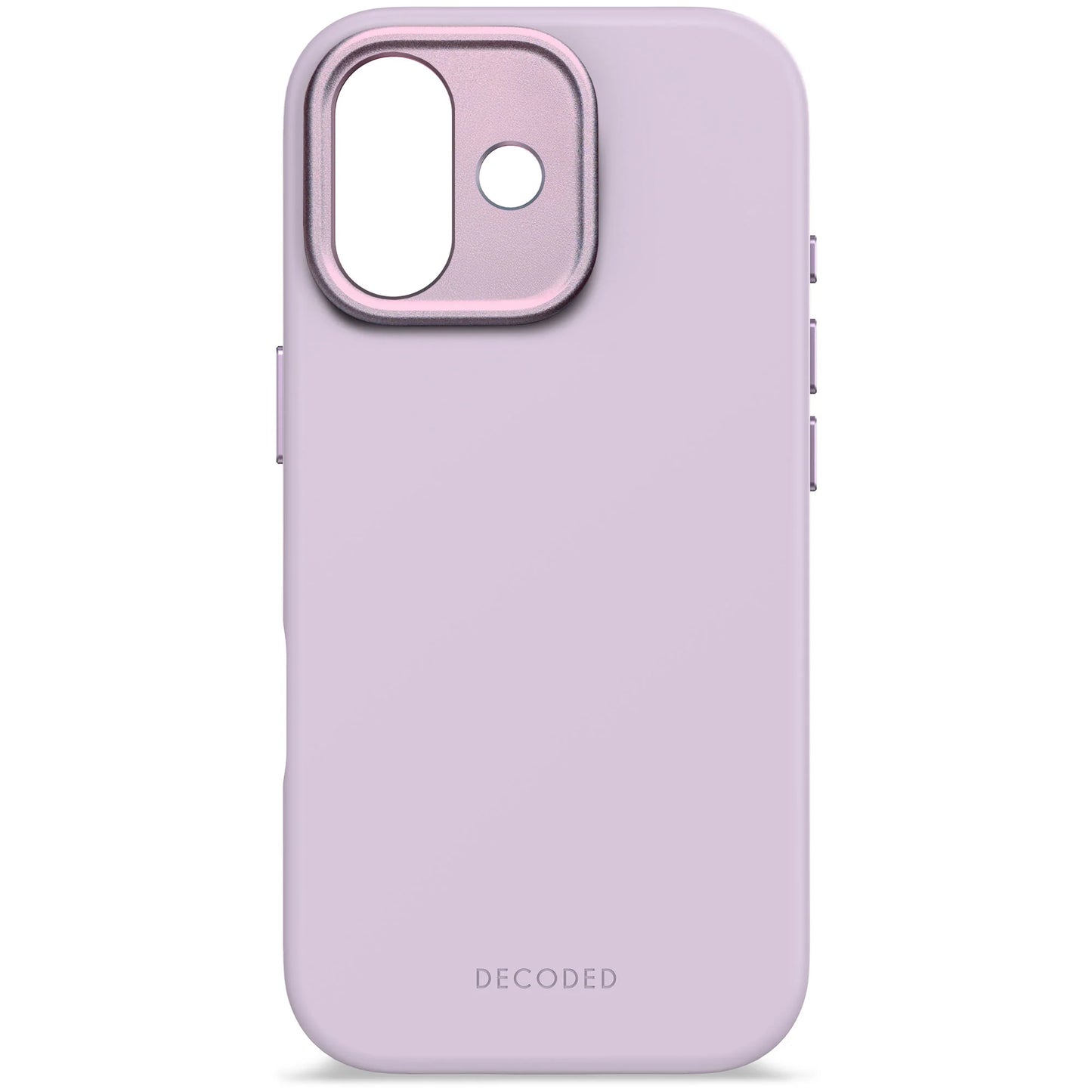 Decoded Antimicrobial Silicone Backcover voor iPhone 17 - Lavendel