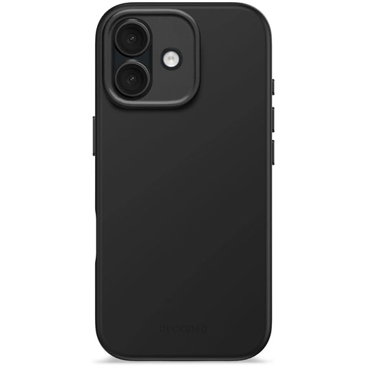 Decoded Antimicrobial Silicone Backcover pour iPhone 17 - Phantom Noir
