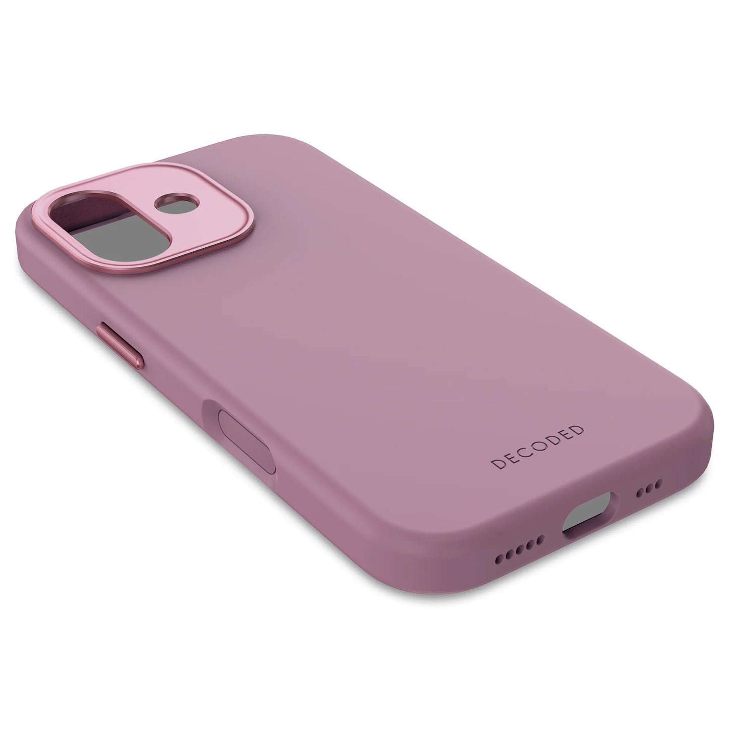 Decoded Antimicrobial Silicone Backcover voor iPhone 17 - Rosette