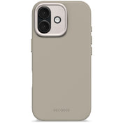Decoded Antimicrobial Silicone Backcover voor iPhone 17 - Soft Taupe