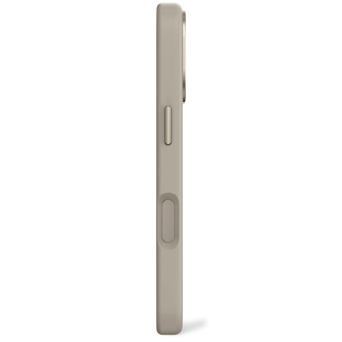 Decoded Antimicrobial Silicone Backcover voor iPhone 17 - Soft Taupe