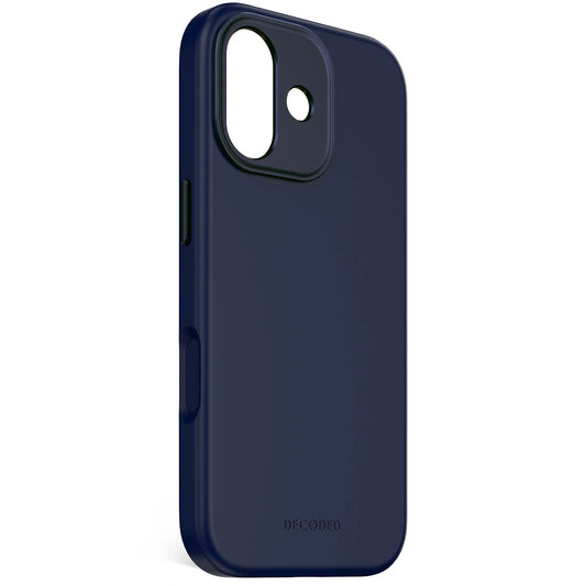 Decoded Antimicrobial Silicone Backcover pour iPhone 17 - Blue marine