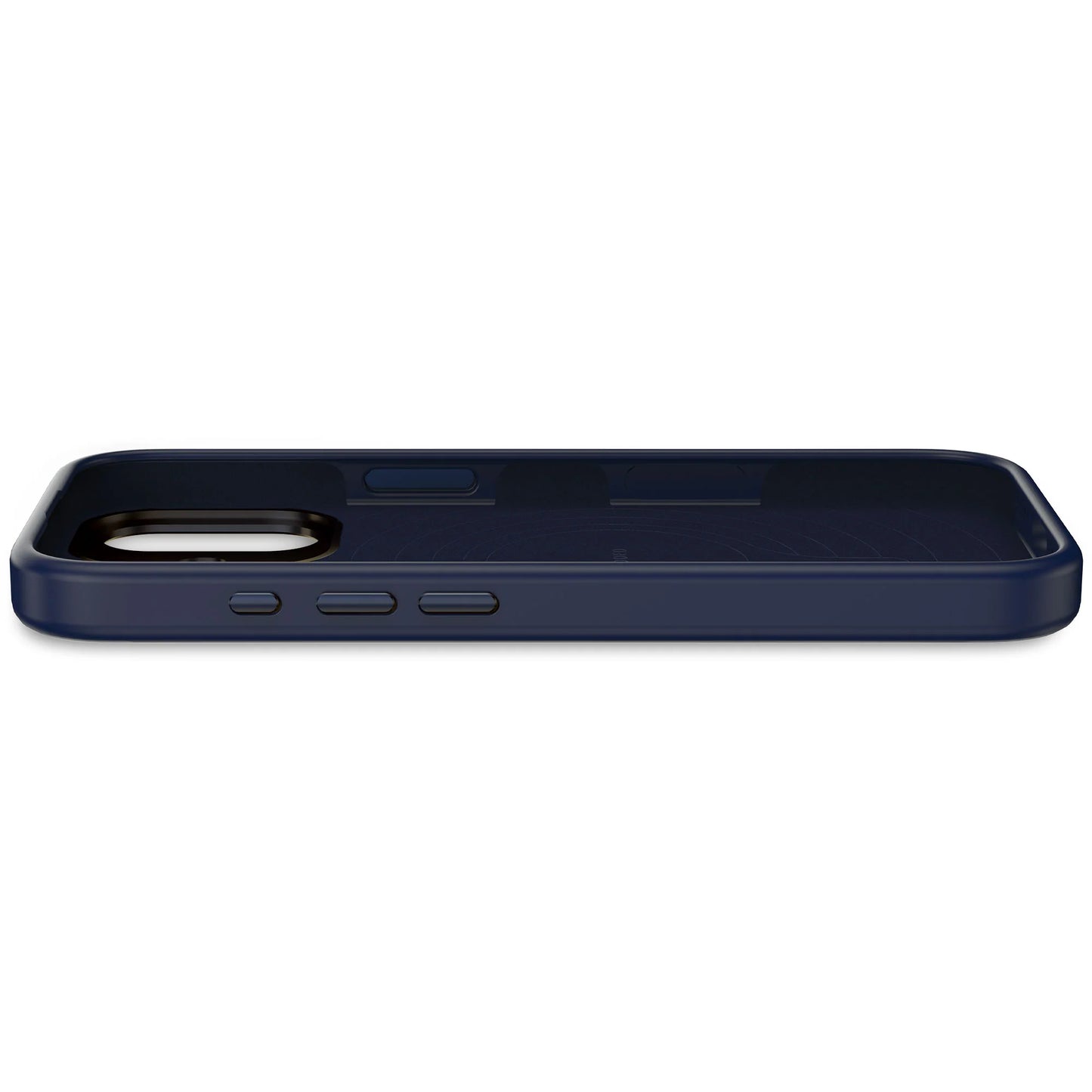 Decoded Antimicrobial Silicone Backcover voor iPhone 17 - Marineblauw