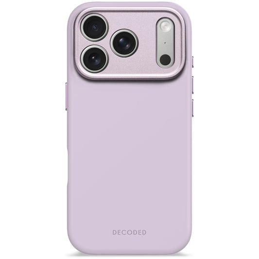 Decoded Antimicrobial Silicone Backcover voor iPhone 17 Pro - Lavendel
