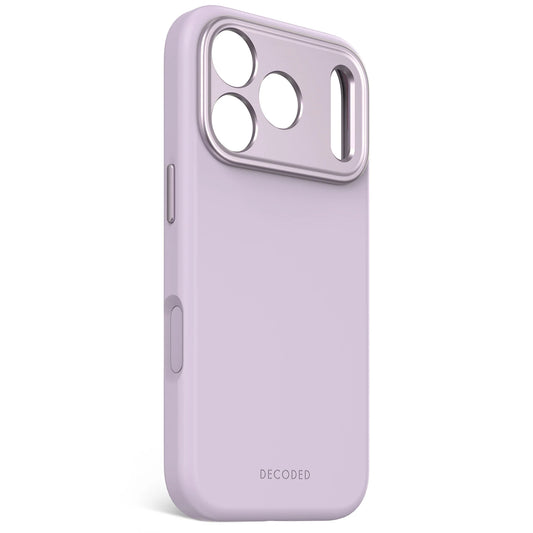 Decoded Antimicrobial Silicone Backcover voor iPhone 17 Pro - Lavendel