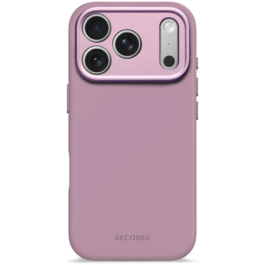 Decoded Antimicrobial Silicone Backcover pour iPhone 17 Pro - Rosette