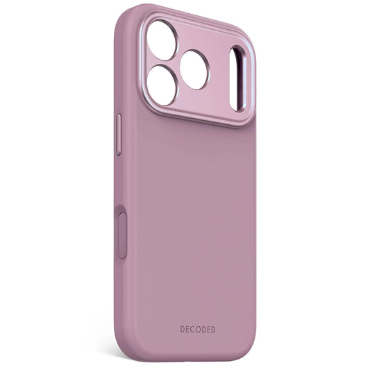 Decoded Antimicrobial Silicone Backcover pour iPhone 17 Pro - Rosette