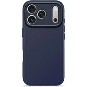 Decoded Antimicrobial Silicone Backcover voor iPhone 17 Pro - Marineblauw