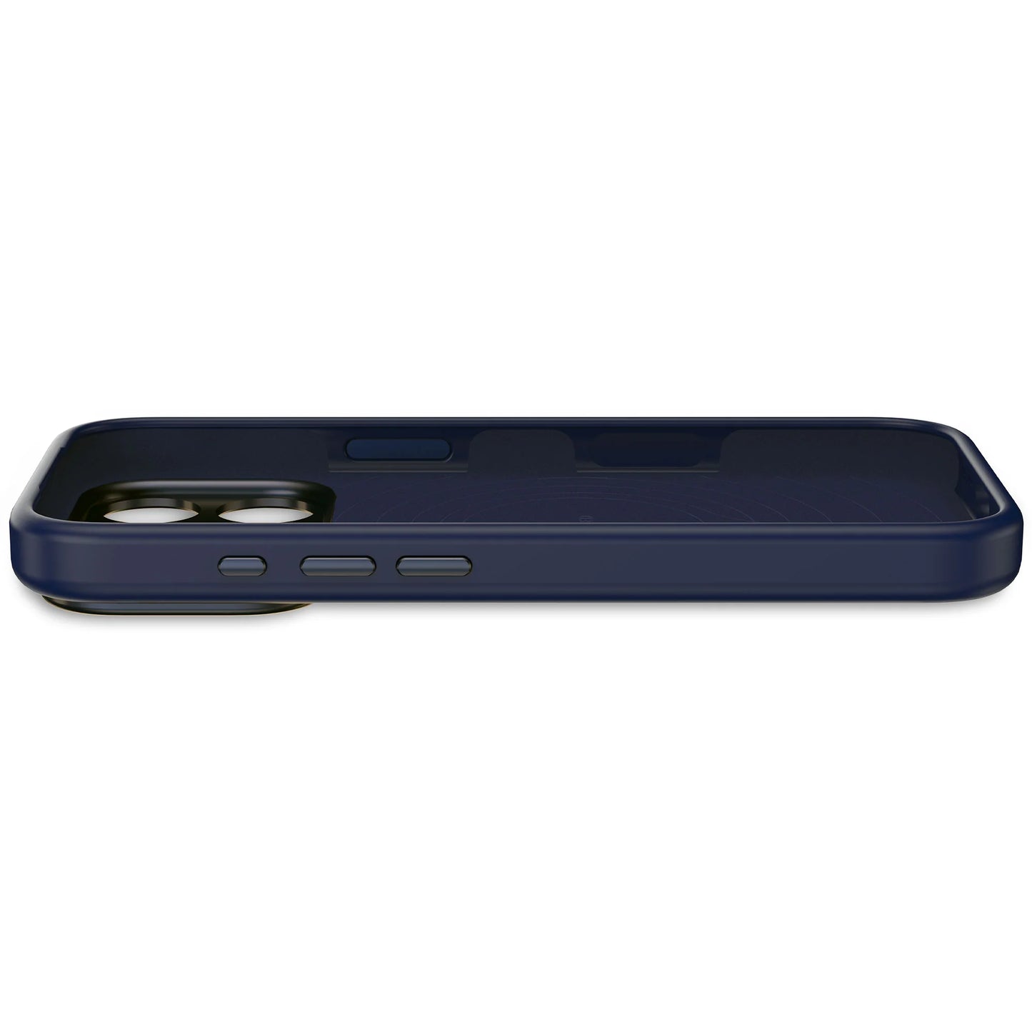 Decoded Antimicrobial Silicone Backcover voor iPhone 17 Pro - Marineblauw