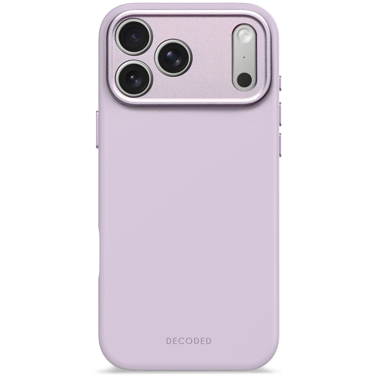 Decoded Antimicrobial Silicone Backcover voor iPhone 17 Pro Max - Lavendel