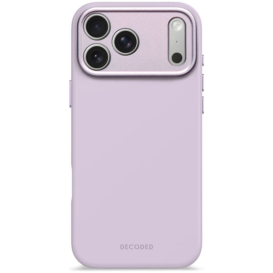 Decoded Antimicrobial Silicone Backcover voor iPhone 17 Pro Max - Lavendel
