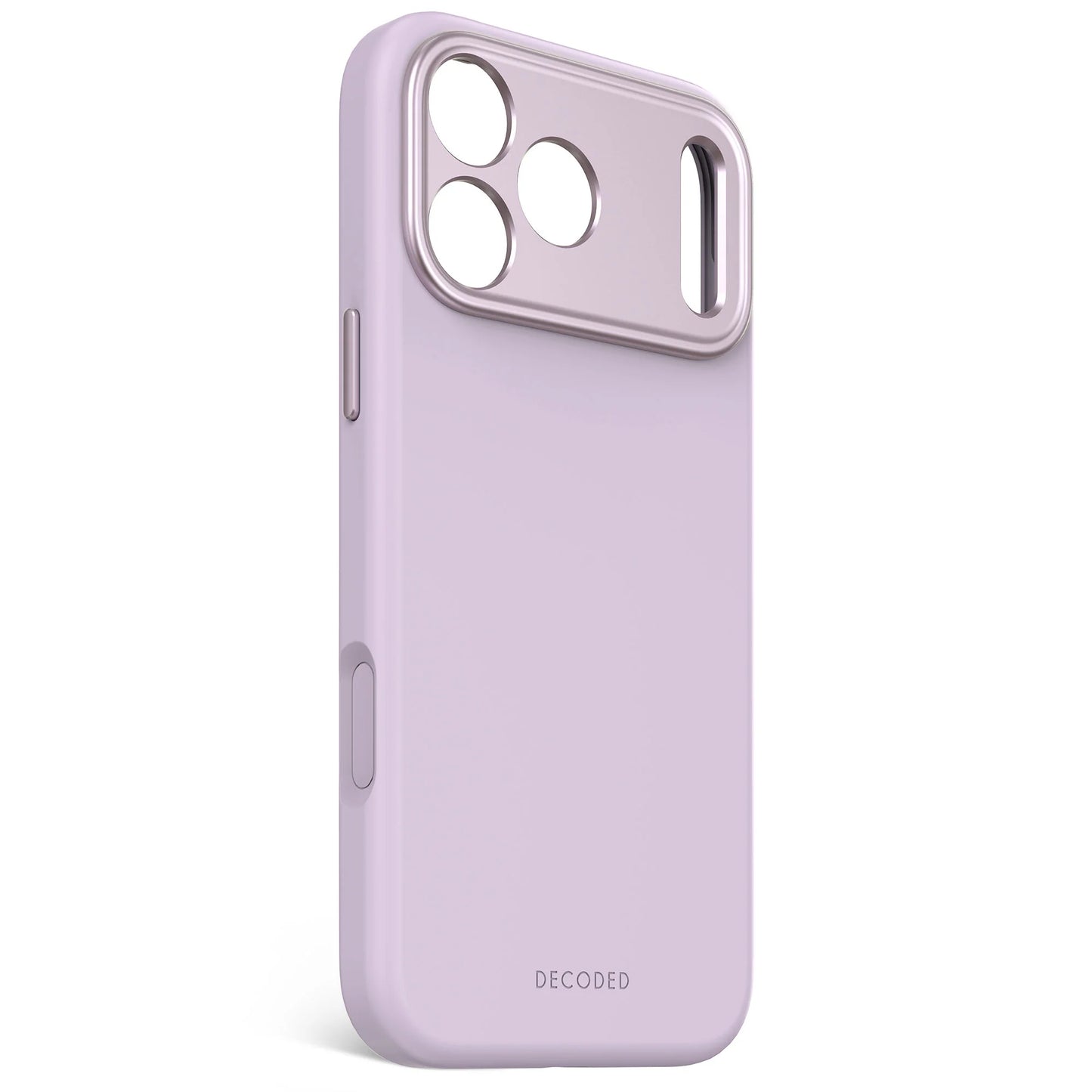 Decoded Antimicrobial Silicone Backcover voor iPhone 17 Pro Max - Lavendel