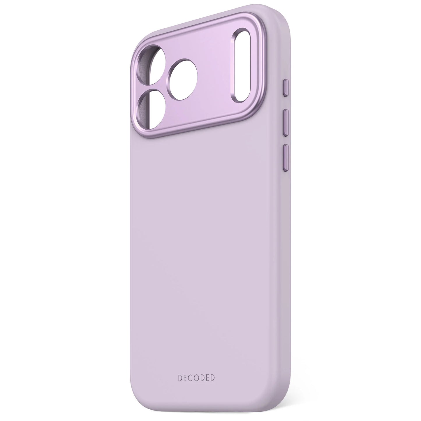 Decoded Antimicrobial Silicone Backcover voor iPhone 17 Pro Max - Lavendel