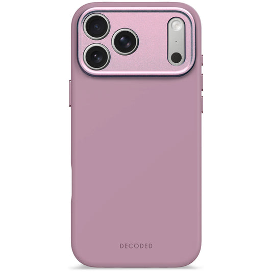 Decoded Antimicrobial Silicone Backcover voor iPhone 17 Pro Max - Rosette