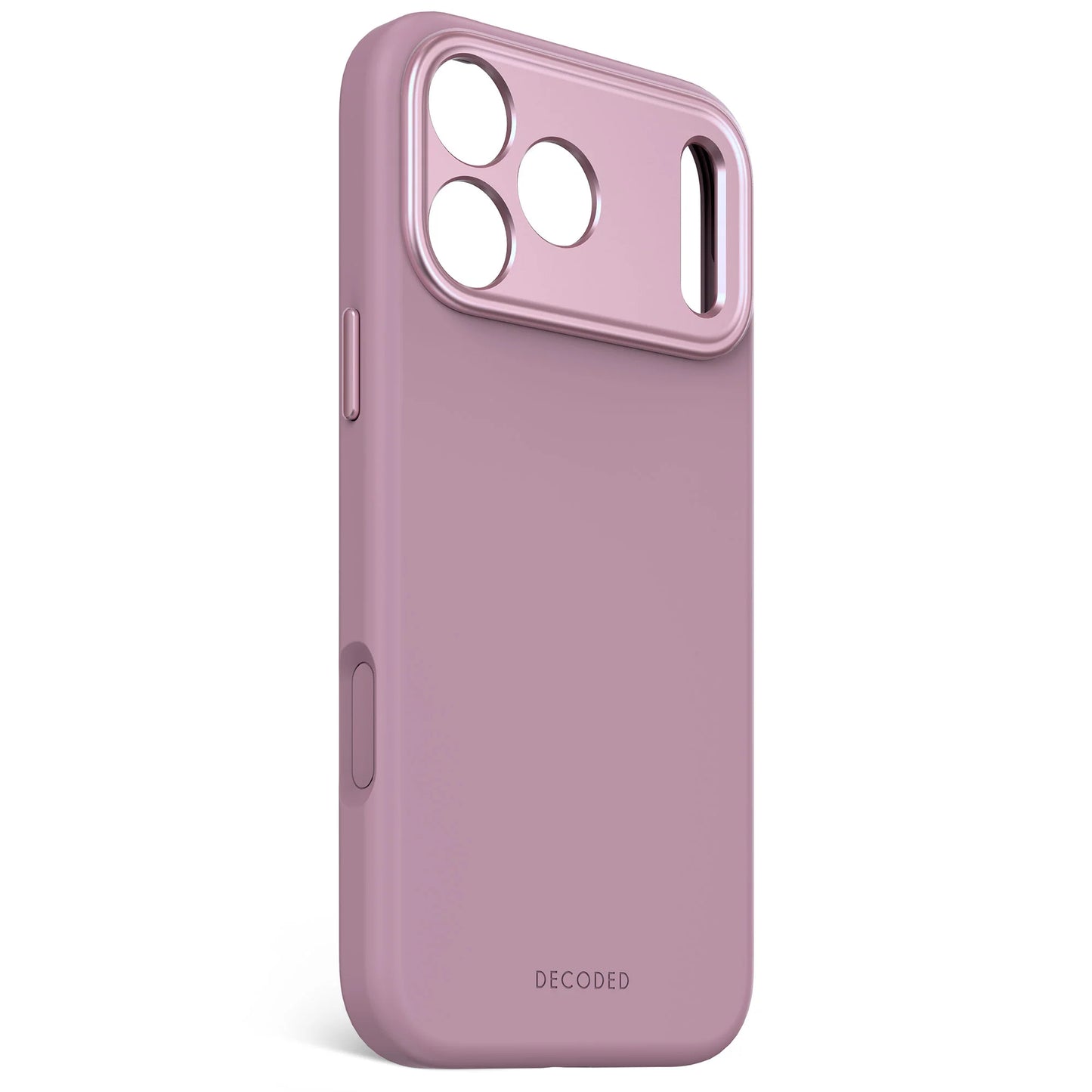 Decoded Antimicrobial Silicone Backcover voor iPhone 17 Pro Max - Rosette