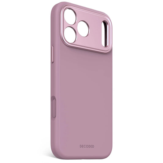 Decoded Antimicrobial Silicone Backcover voor iPhone 17 Pro Max - Rosette