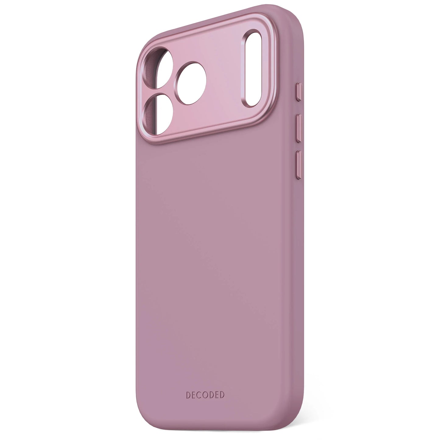 Decoded Antimicrobial Silicone Backcover voor iPhone 17 Pro Max - Rosette