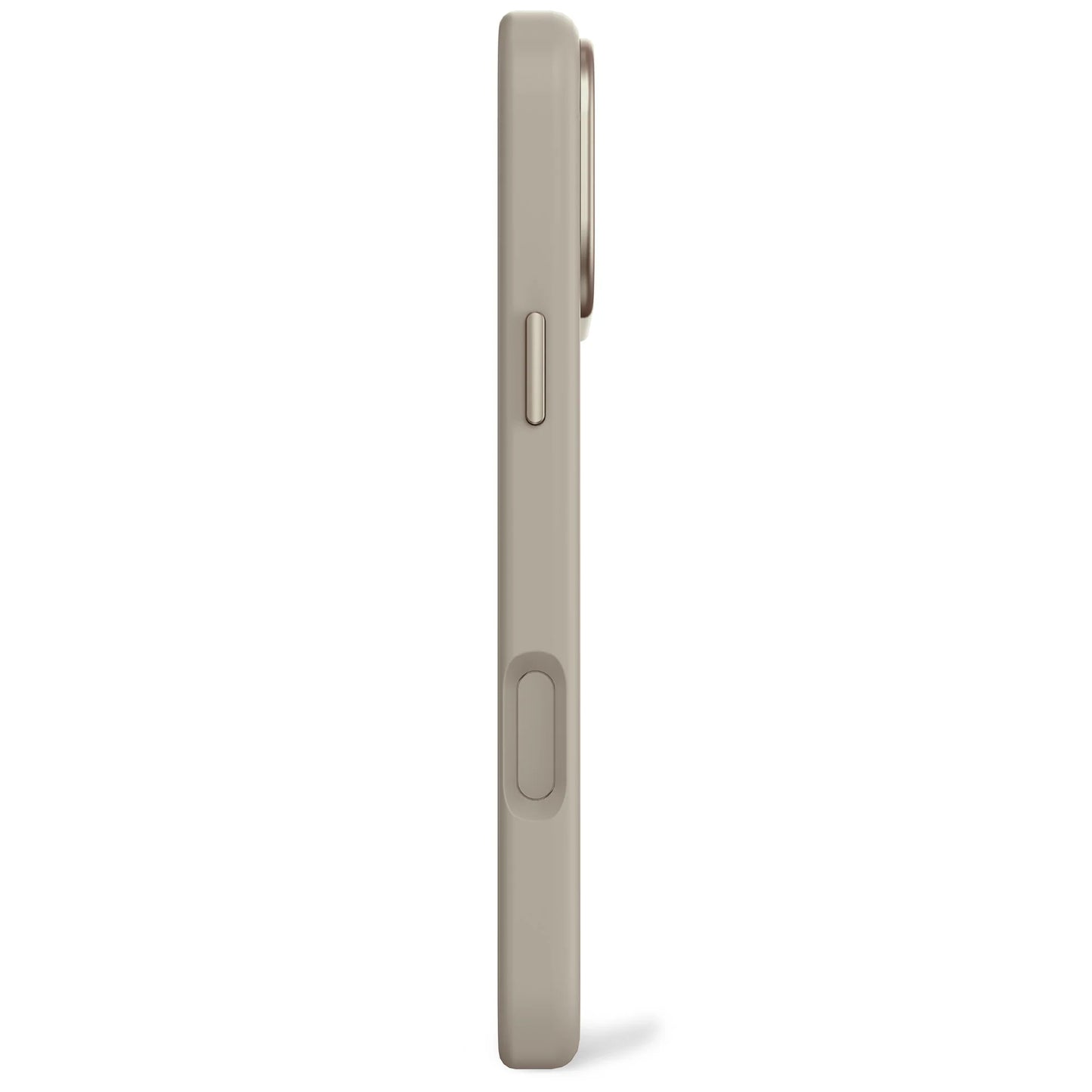 Decoded Antimicrobial Silicone Backcover voor iPhone 17 Pro - Soft Taupe