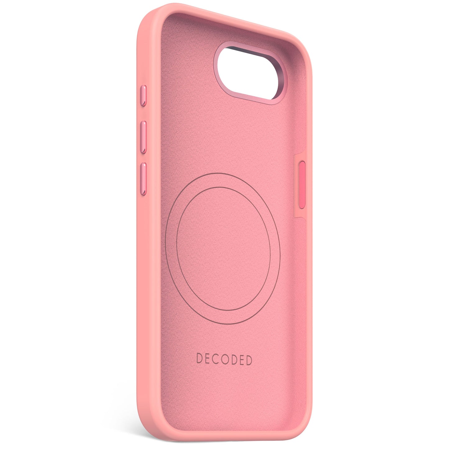 EOL Decoded Silicone Backcover voor iPhone 16e - Bubble Gum