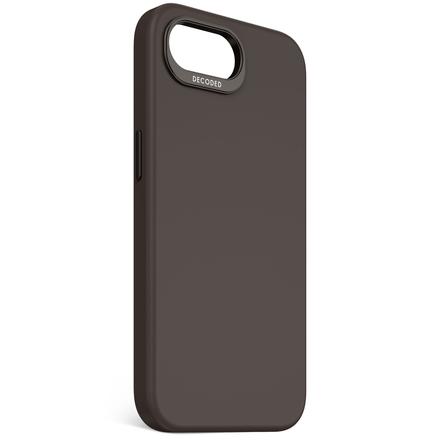 Decoded Silicone Backcover voor iPhone 17e/16e - Charcoal