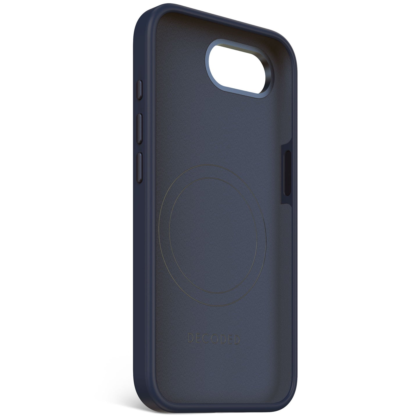 Decoded Silicone Backcover voor iPhone 16e - Marineblauw