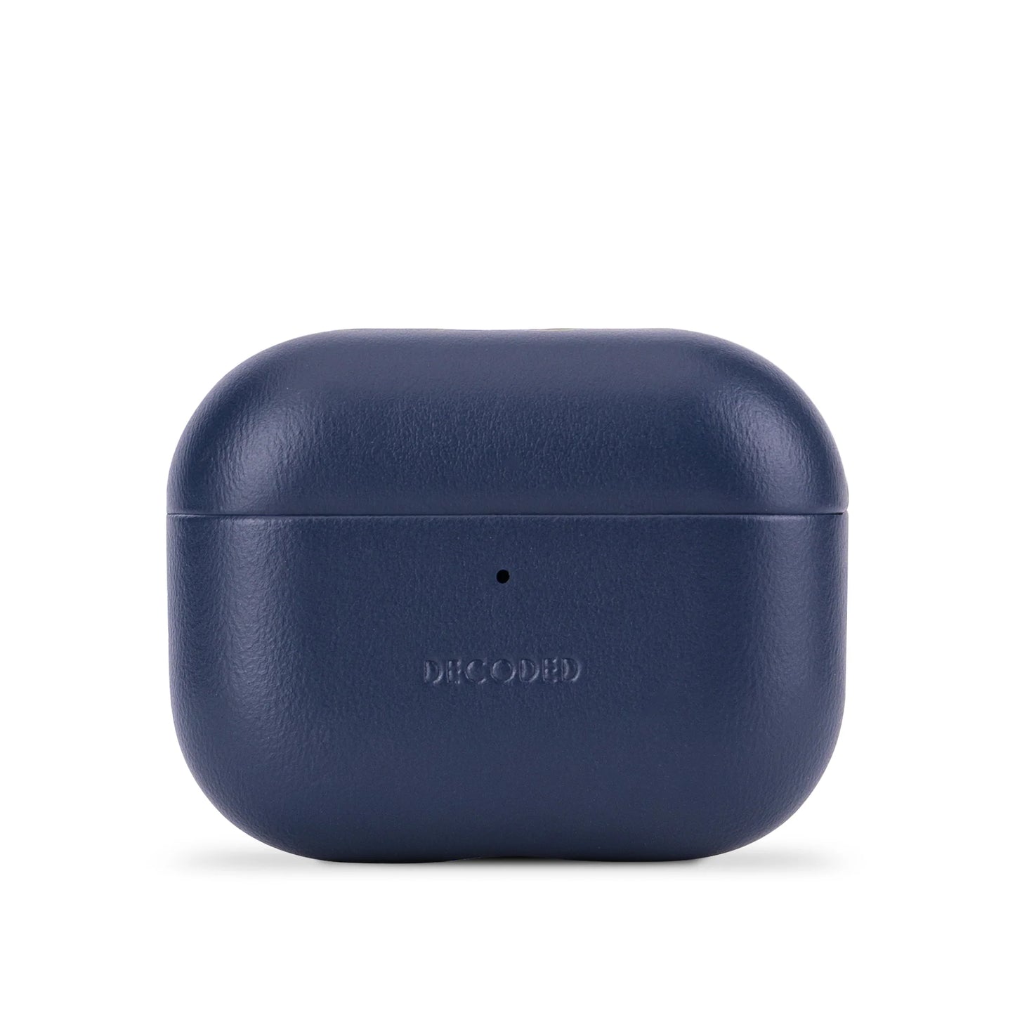Decoded Leren case voor AirPods Pro (3e gen.) - Marineblauw