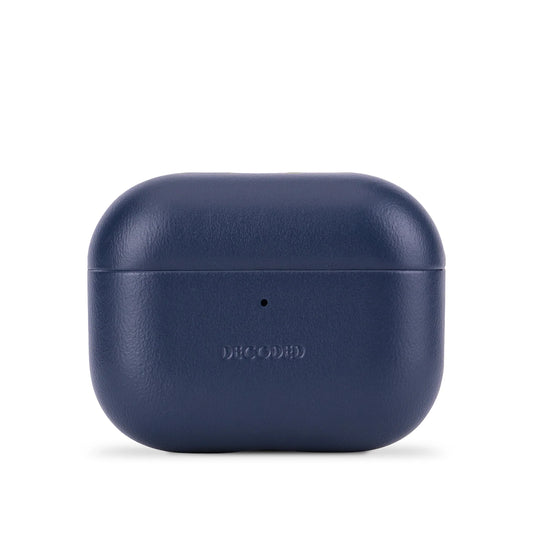 Decoded Case en cuir pour AirPods Pro (3e gén.) - Bleu marine