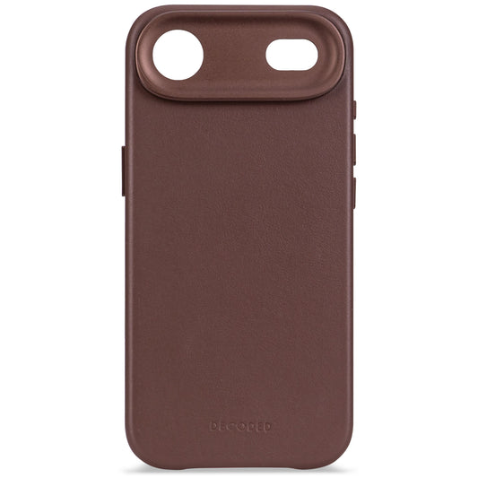 Decoded Housse en cuir pour iPhone Air - Brun Chocolat