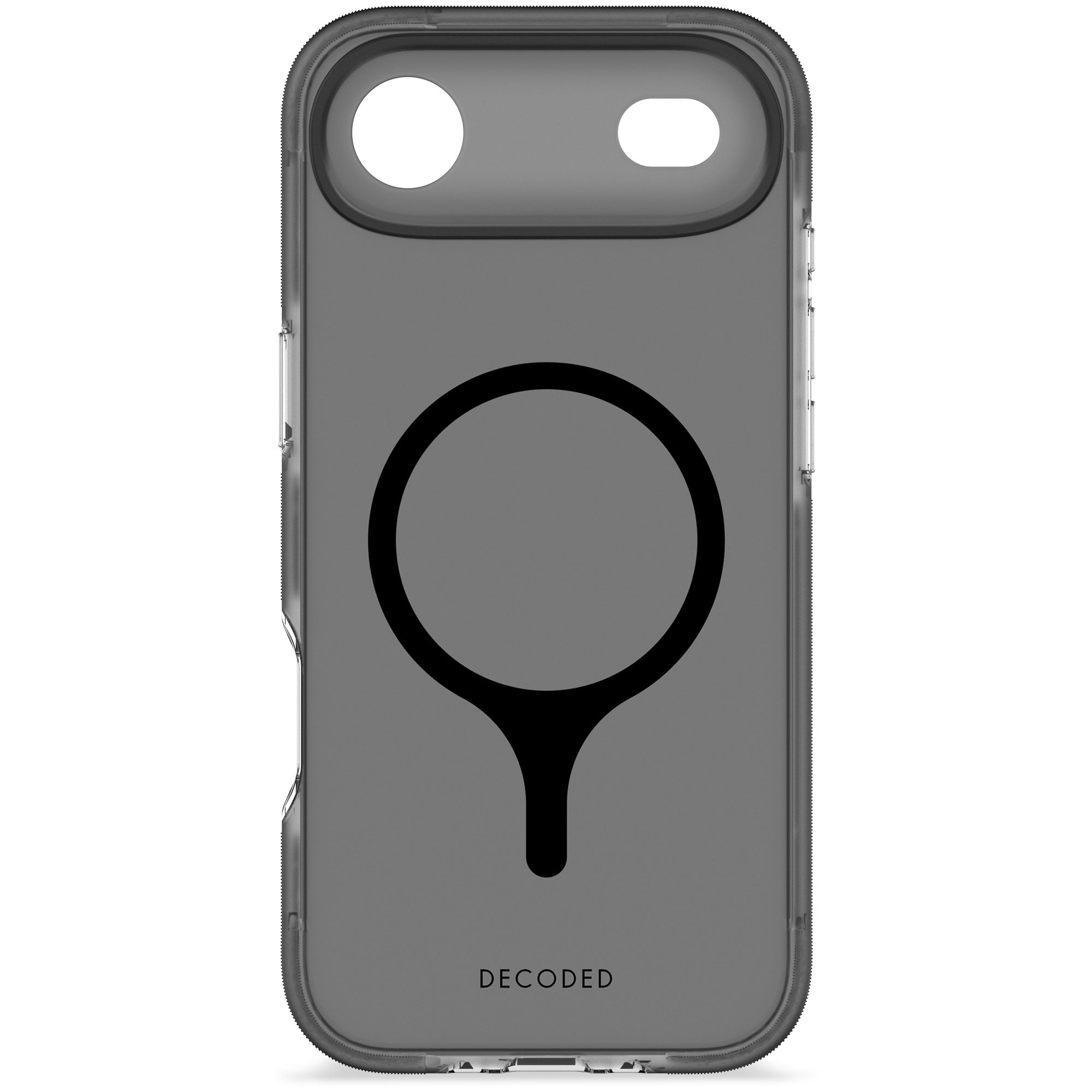 Decoded DropTec Transparent Backcover voor iPhone Air - Frosted Black ...