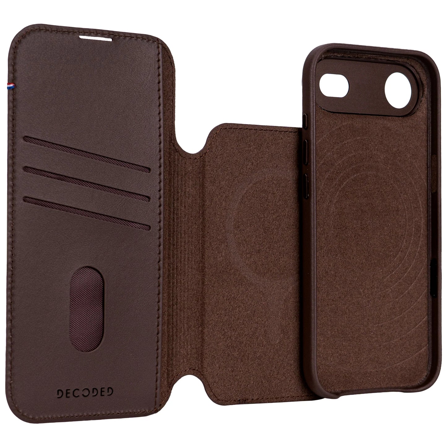 Decoded Detachable Wallet voor iPhone Air - Chocoladebruin