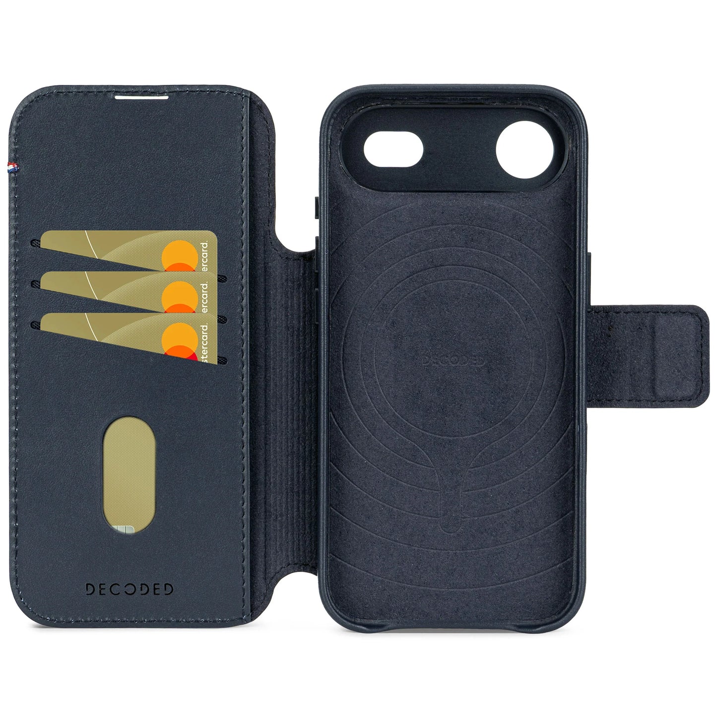 Decoded Detachable Wallet voor iPhone Air - Marineblauw
