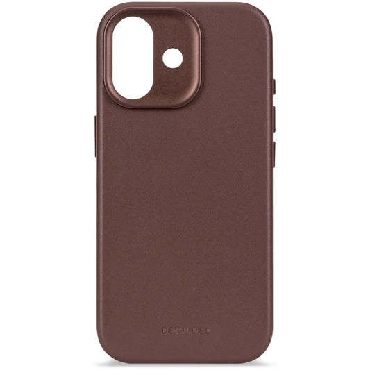 Decoded Leren hoesje voor iPhone 17 - Chocoladebruin